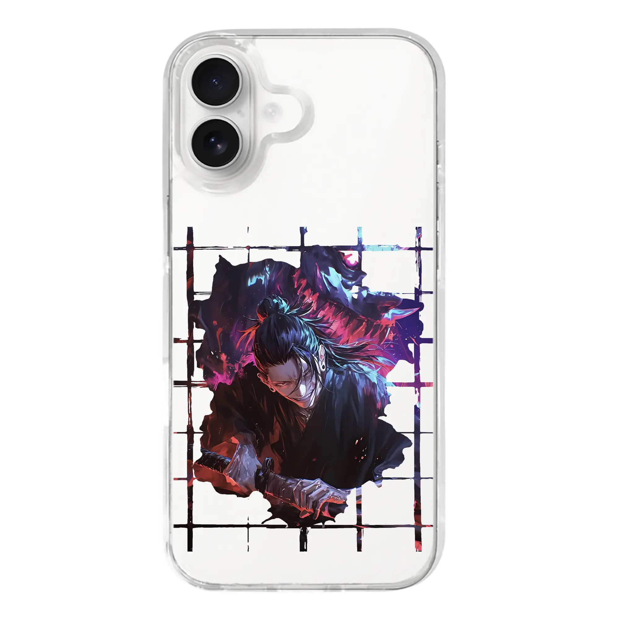 呪術廻戦 グッズ,夏油 傑 - iPhone 17シリーズ 透明スマホケース – 薄型・耐衝撃・精密フィット保護カバー